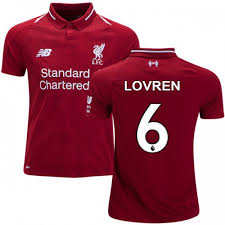 Buy Dejan Lovren T Shirt 2018 19 Youth Liverpool Soccer