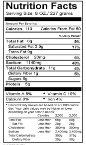 Wheat Flour Nutrition Label Asparagussoup Top Label Maker