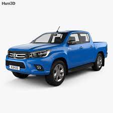 View and download toyota hilux dimensions online. Toyota Hilux Double Cab Revo 2015 3d Model Vehicles On Hum3d