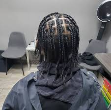 long hairstyles for black men