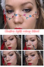 christmas lights makeup 2 0 tutorial