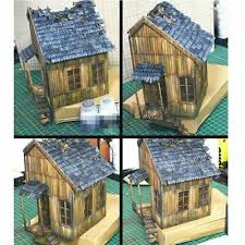 The most common diorama ww2 material is paper. 1 35 Diorama Ruins Wooden European House Ww2 Military Building Scenes Kit No 1 Ebay