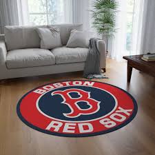 boston red sox round rug ebay