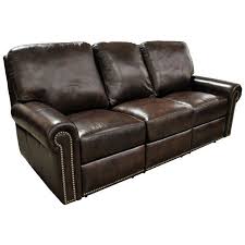 fairfield leather reclining sofa by omnia