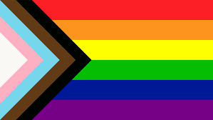 lgbtq pride flag vector banner flag