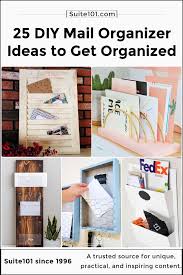 25 Easy Diy Mail Organizer Ideas To
