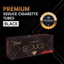 Amazon.com: Seduce Premium - King Size Full 24 mm Filter Cigarette Tubes  Black Gold Ring (15% Longer Tube Than Others Brands)- 200 Tubes Per Box :  Health & Household
