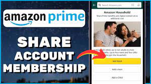 how to share amazon prime account
