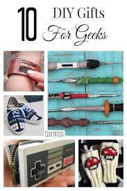 10 diy gifts for geeks