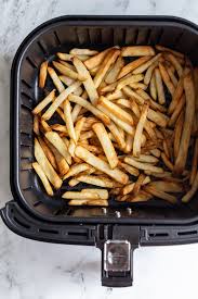 air fryer frozen french fries food