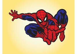 spiderman cartoon vector art icons