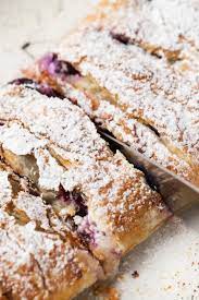 flaky blueberry strudel reluctant