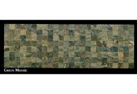 Ceramic Slate Green Mosaic Wall Tiles