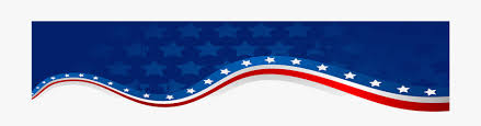 American Flag Header Transparent Transparent Cartoon Free
