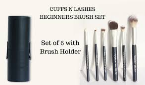 cuffs n lashes brush set of 6 with