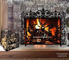 Fireplace Screens Mild Steel And Laser