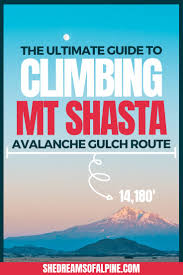 Climbing Mt. Shasta 2024 Beginners Guide – Avalanche Gulch Route — She  Dreams Of Alpine
