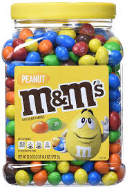m m s cans peanut chocolate 62
