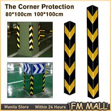 80 100cm rubber wall corner guard for