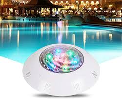 Amazon Com Led Underwater Lights Pool Wall Lamp Low Voltage 12v Pool Diving Light Outdoor Waterproof Colorful Spotlight 9w Sports Outdoors