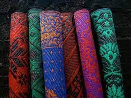 5 pcs indian style royal rug mat