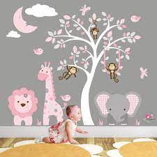 Wall Stickers Baby Girls Nursery