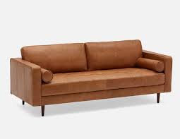kinsey 100 leather 3 seater sofa