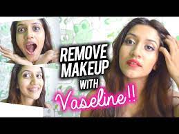 makeup removal in secs with vaseline