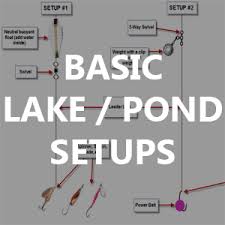 Begin by casting the spinner slightly upriver and reel in any slack line. Basic Lake And Pond Fishing Setups Bc Fishing Journal