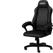 High quality density foam with great support and comfort. C100 Gaming Chair Black