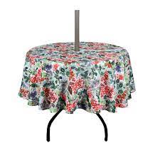 Outdoor Indoor 60inch Round Tablecloth