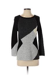 Details About Nic Zoe Women Black Pullover Sweater P Petite