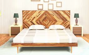 Alastair Sheesham Wood Queen Size Bed
