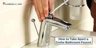 A Grohe Bathroom Faucet Plumbing