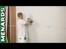 Drywall How To Install Menards