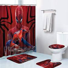 Marvel Spiderman Bathroom Set 4pcs