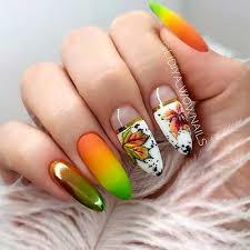 The ombre nail color trend is still a huge hit amongst nail art lovers. 7 Cute Fall Design Nails 2020 For Inspiration Cute Manicure