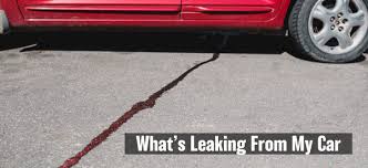 what s leaking from my car smith