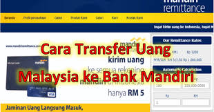 Bagaimana cara mengonversi dari ringgit malaysia ke rupiah indonesia. Transfer Uang Dari Malaysia Ke Bank Mandiri 2020 Hanya 16 Ribu Warga Negara Indonesia