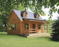 log cabins vs manufactured log homes