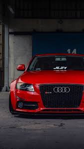 audi s4 car red hd phone wallpaper