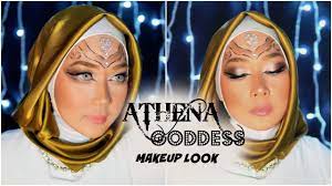athena dess inspired makeup look