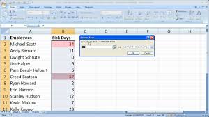 Excel Formatting Tip 6 Highlight Cells Greater Than Or Less Than A Certain Value In Excel 2007