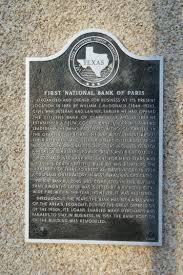 45047 bank holding company (regulatory top holder): Paris Texas First National Bank Building The Portal To Texas History