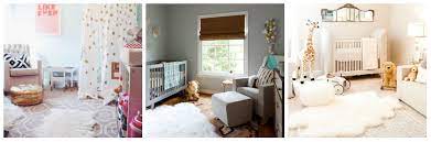 room with sheepskin for your child or baby