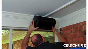 how to install outdoor speakers