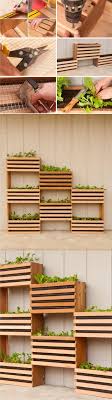 diy pallet and wood planter box ideas