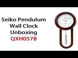 Seiko Pendulum Clock Model Qxh057b