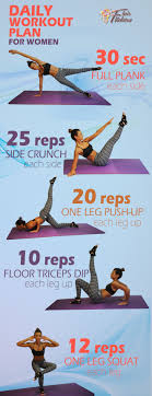best home workout routine for women infographic