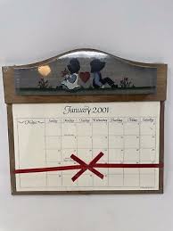 Country Wall Calendar Holder